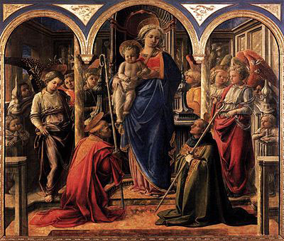 Fra Filippo Lippi Barbadori Altarpiece